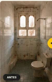 Reforma de baño en Eixample — antes