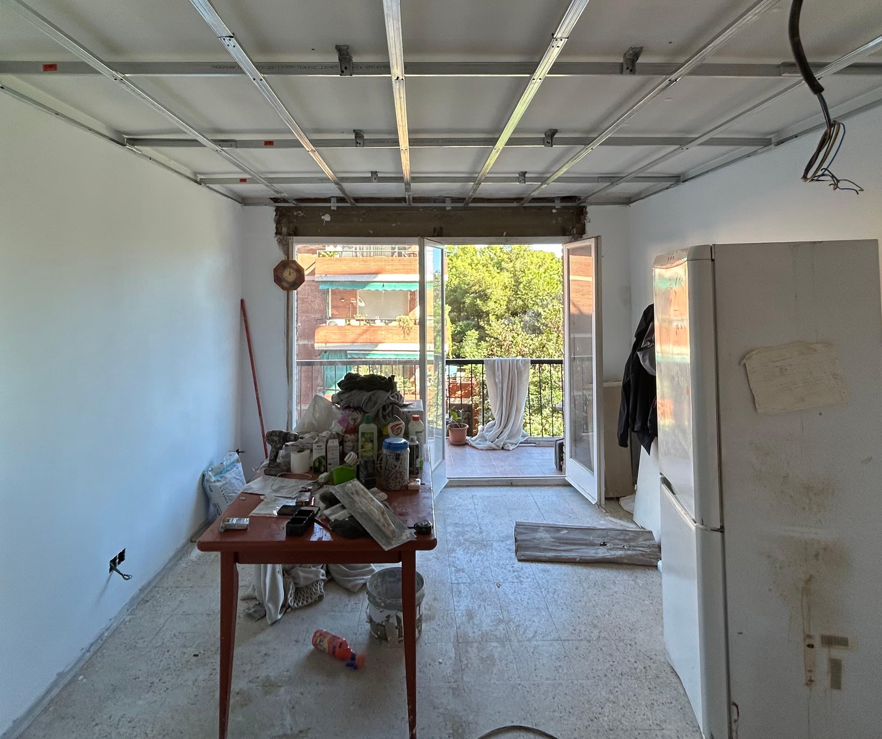Reforma integral de vivienda en Barcelona — Calle Jericó — antes